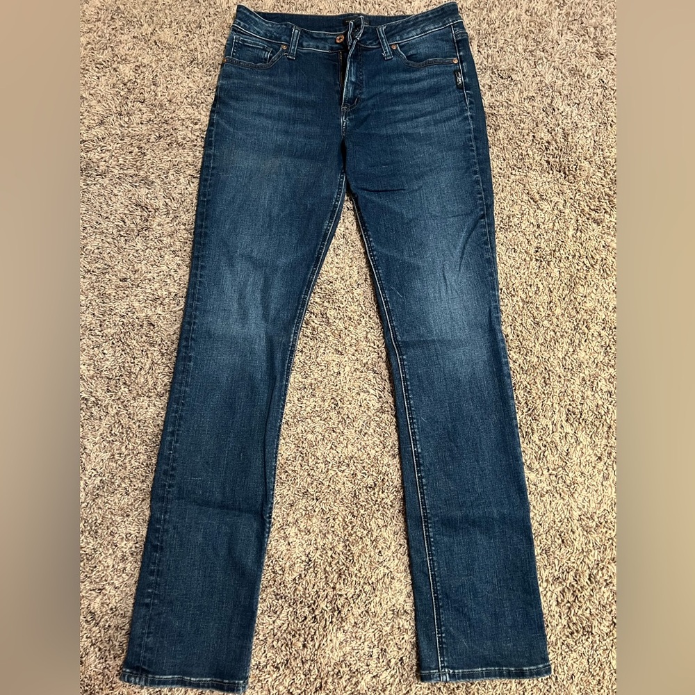 Women’s Silver Jeans Avery Straight W31/L34. Never worn. Great condition.